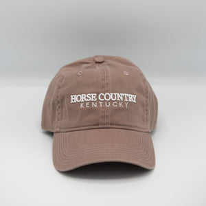 Horse Country Logo Hat - Brown